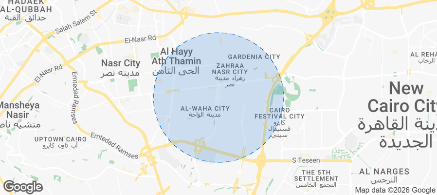 El Hay El Asher Airbnb map